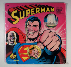 Superman - Three 3 New Adventures (1975) [SEALED] Vinyl LP • DC Comics, Power - £12.14 GBP