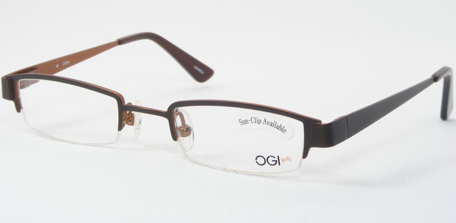 OGI Enfants Modèle OK44A 686 Marron/Cuivre Lunettes Monture 42-19-130mm - $56.42