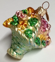 Christopher Radko May Bouquet Flowers Easter Glass Blown Ornament 2000 - £37.61 GBP