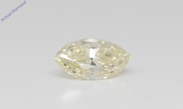 Marquise Loose Diamond (1 Ct Natural Fancy Light Yellow SI2 Clarity) GIA  - $2,231.55