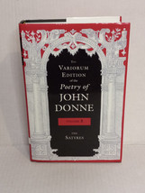 The Variorum Edition Of Poetry Of John Donne Volume 3 Book - Free Shipping - £19.75 GBP