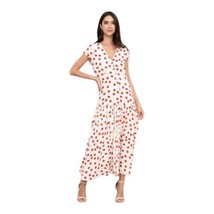 Yumi Kim Marianne Strawberry Dress Ivory Red Size 10 New - £76.40 GBP