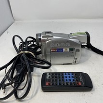 Canon ZR70MC Mini DV Camcorder Parts Or Repair Powers On  W Remote Charg... - $22.75