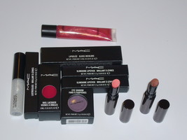 MAC Cosmetics 6 PCS Nail Eye Shadow Lipstick Gloss Set - £47.40 GBP