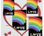4 pack Rainbow Love House Flag Pride 28" x 40" Briarwood Lane - $19.77