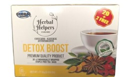 Detox Boost Tea Bags Non GMO Natural Sourced Antioxidants Gluten Free NoPreserve - £10.22 GBP