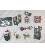 LOT of 9  Kurt Adler Kitty ORNAMENT CHRISTMAS Tree Decor Mostly Cat - £33.13 GBP