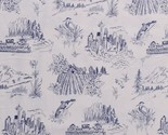 Cotton Seattle Washington Pacific Northwest Cloth Fabric Print by Yard D... - $9.95