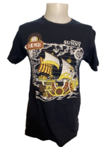 NEPEC Navy Crew Neck Short Sleeve Screen Print Sailing T Shirt Size M - $18.99