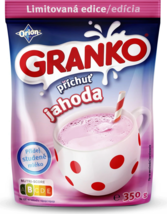 GRANKO instant Milk Mix STRAWBERRY from Europe- 400g- REFILL bag FREE SHIP - $15.83