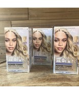 (3) L&#39;Oreal Paris Feria Anti Brass Power Hair Toner, Champagne Blonde - $558.02 MXN