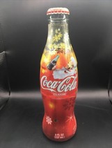 Vintage Unopened 8oz Coca-cola 2003 Holiday bottle w/ Original contents - £4.42 GBP