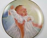 1987 Abbie Williams The Christening Decorative Collectible Keepsake Plate - $9.95
