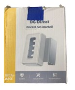 DG-Direct Anti Theft White Metal Mount Bracket for Video Doorbells - $166.56 MXN