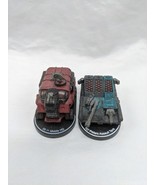 Set Of (2) Wizkids Mechwarrior Vehicles Mars Assault Tank Mobile HQ - $13.48 CAD