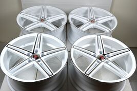 New DDR Talon 18x8 5x114.3 35mm White Polished Face 18" Wheels Rims (Set... - $839.00
