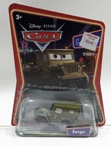 New Sealed Disney Pixar Cars SARGE Supercharged Mattel Die-Cast Toy Car JEEP - £7.86 GBP