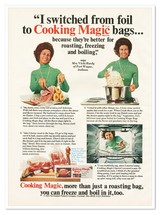 Cooking Magic Bags Mrs. Vicki Hardy Indiana Vintage 1972 Full-Page Magaz... - $9.70