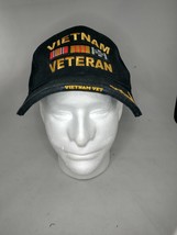 Black Vietnam Veteran Deluxe Low Profile Baseball Hat Cap by Rothco - £7.02 GBP