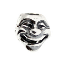 Authentic Trollbeads Sterling Silver 11315 Theatre Masks - £17.98 GBP