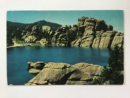  Vintage Postcard w/writing Posted No Stamp ✍️ Sylvan Lake South Dakota Usa - £1.91 GBP