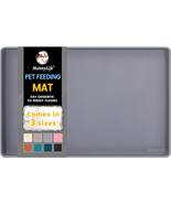 Silicone Cat &amp; Dog Food Mat for Floors Waterproof, Anti-Slip Dog Bowl Ma... - $10.70