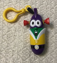 Fisher Price VeggieTales LARRY-BOY Talking Clip-On - 75126, Hard to Find, WORKS! - £35.54 GBP