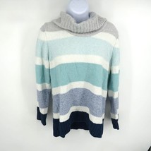 Style &amp; Co Womens Cowl Neck Striped Sweater Small New With Tags $49.50 - £11.76 GBP