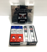 (6) Srixon Z Star XV Pure White Golf Balls NIB + (6) Noodle Long &amp; Soft Lot NIB - £31.89 GBP