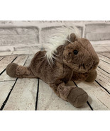 Animal Alley small brown horse pony beanbag plush stuffed vintage Toys R... - £7.78 GBP