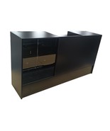 Only Hangers Combo Display Showcase with Register Stand Counter, Black, 72&quot; - €646,93 EUR