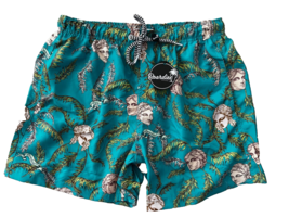 Boardies Palm Heads Print Swim Shorts Green ( S ) - £31.18 GBP