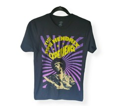 Jimi Hendrix T Shirt Small Mens Black Graphic Print Short Sleeve Casual - £13.46 GBP