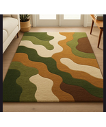 Hand Tufted carpet 5x8 - $4,871.01 MXN