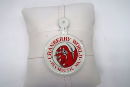 Vtg Cranberry World In Plymouth, Ma. 1 1/2&quot; Litho Tab Styled Pinback NOS - $9.99