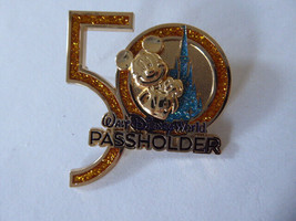 Disney Trading Pins 145352    WDW - Golden Mickey - Cinderella Castle - 50th Ann - $14.00