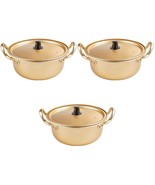 3Pcs Korea Noodle Pot, Aluminum Ramen Pot, Korean Ramen Cooking Pot With... - $28.99