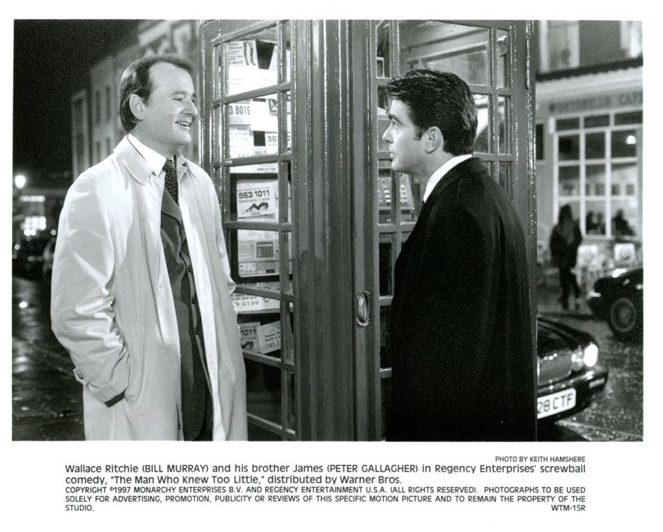 Peter Gallagher Bill Murray 8x10 ORIGINAL photo X2918 - $2.99