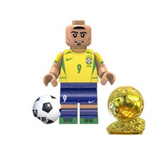 Ronaldo De Lima Soccer player World Cup Minifigure Custome - $6.87