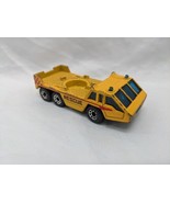 Matchbox 1995 Yellow Transporter Vehicle Toy 3&quot; - $225.80 MXN