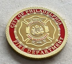 City Of Philadelphia Fire Dept. Challenge Coin - £14.34 GBP