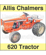 Allis Chalmers 620 TRACTOR SERVICE MANUAL &amp; Operators OWNERS User -2- MA... - $22.95