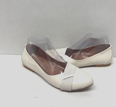 MIZ MOOZ WOMEN&#39;S BUTTERY LEATHER  FLATS SLIP ON SHOES BEIGE  37EU / 7US ... - $58.41