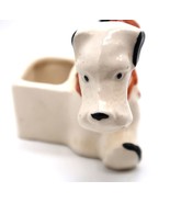 Vintage Occupied Japan Scotty Cute Puppy Dog  Planter Toothpick Holder - $20.51 CAD