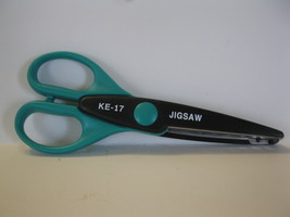 (BX-1) Kraft Edgers Crafting Scissors - KE-17 - Jigsaw - $3.50