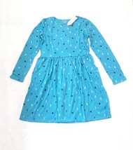 Cat and Jack Girls Long Sleeve Dress (Size XXL / 18) AQUA MOON ~ NEW SEA... - $7.25