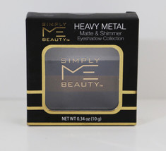 LOT OF 2 Simply Me Beauty Heavy Metal Matte &amp; Shimmer Eyeshadow  Make Up - $6.68