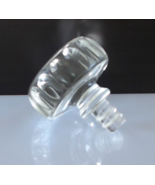 Vintage Clear Glass Decanter Stopper - 2 inch - $16.38 CAD