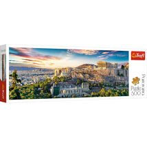 Panorama 500 Piece Jigsaw Puzzles, Acropolis, Athens Greece Puzzle, Part... - $17.03