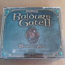 PC CD-ROM Baldur&#39;s Gate II 2 Shadows of Amn Collector&#39;s Edition in Case 4 discs - £23.79 GBP